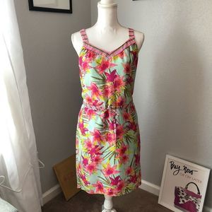 🛍️LAST CHANCE🛍️ NWOT Merona Pink & Blue Sundress